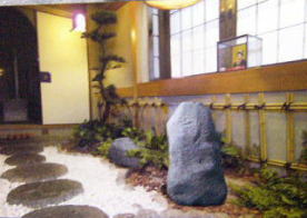 庭石の装飾品
