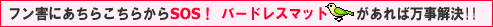 �t���Q�ɂ����炱���炩��SOS!�o�[�h���X�}�b�g������Ζ�������!!