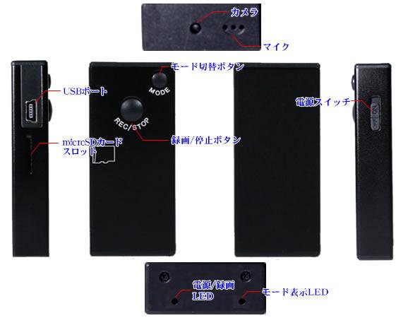 miniCAM-VGA�U�@���掿VGA�Ή��J�������R�[�_�[�̊e������