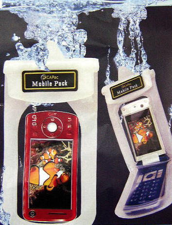 携帯電話防水ケース 水中撮影 WP-C10、WP-C20