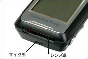 �g�ѓd�b�^1.2GHz����CCD�J�����̃����Y�E�}�C�N