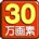 30万画素