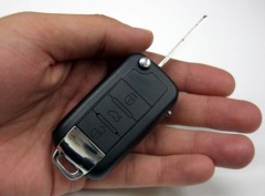 車キー型カメラ キーレス型ビデオカメラ TEM-4SK 音声感知自動録画機能搭載