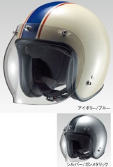 マルシン工業　V-331　バブルシールド付きジェットヘルメット
