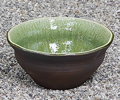 信楽焼き　花瓶　花器